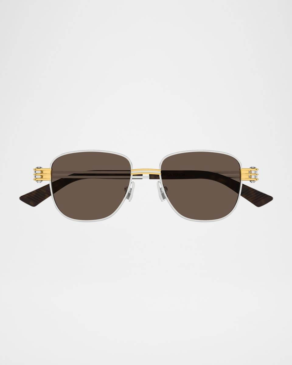 Rectangle Metal Sunglasses